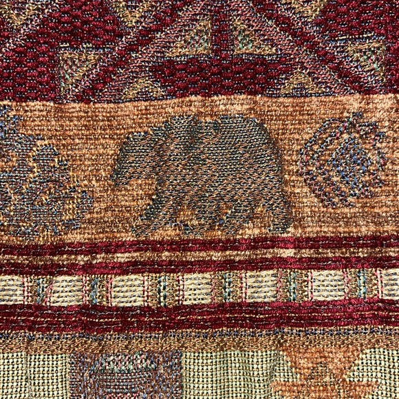 moose bear mountain scene tapestry placemats set of 4 - Picture 5 of 10